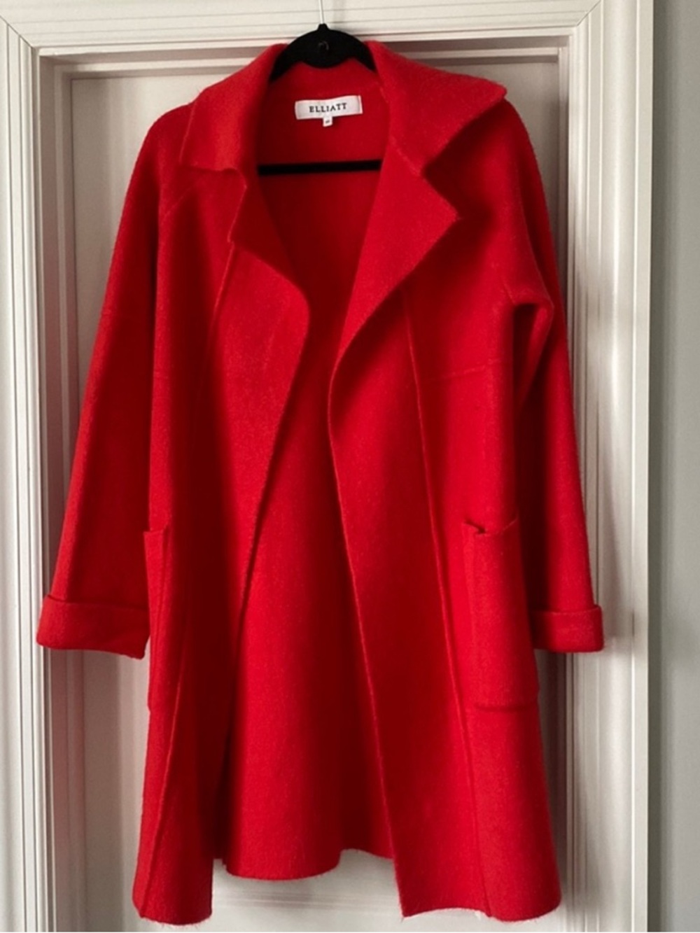 Elliatt | Red Sweater Coat | XS - Picture 2 of 3
